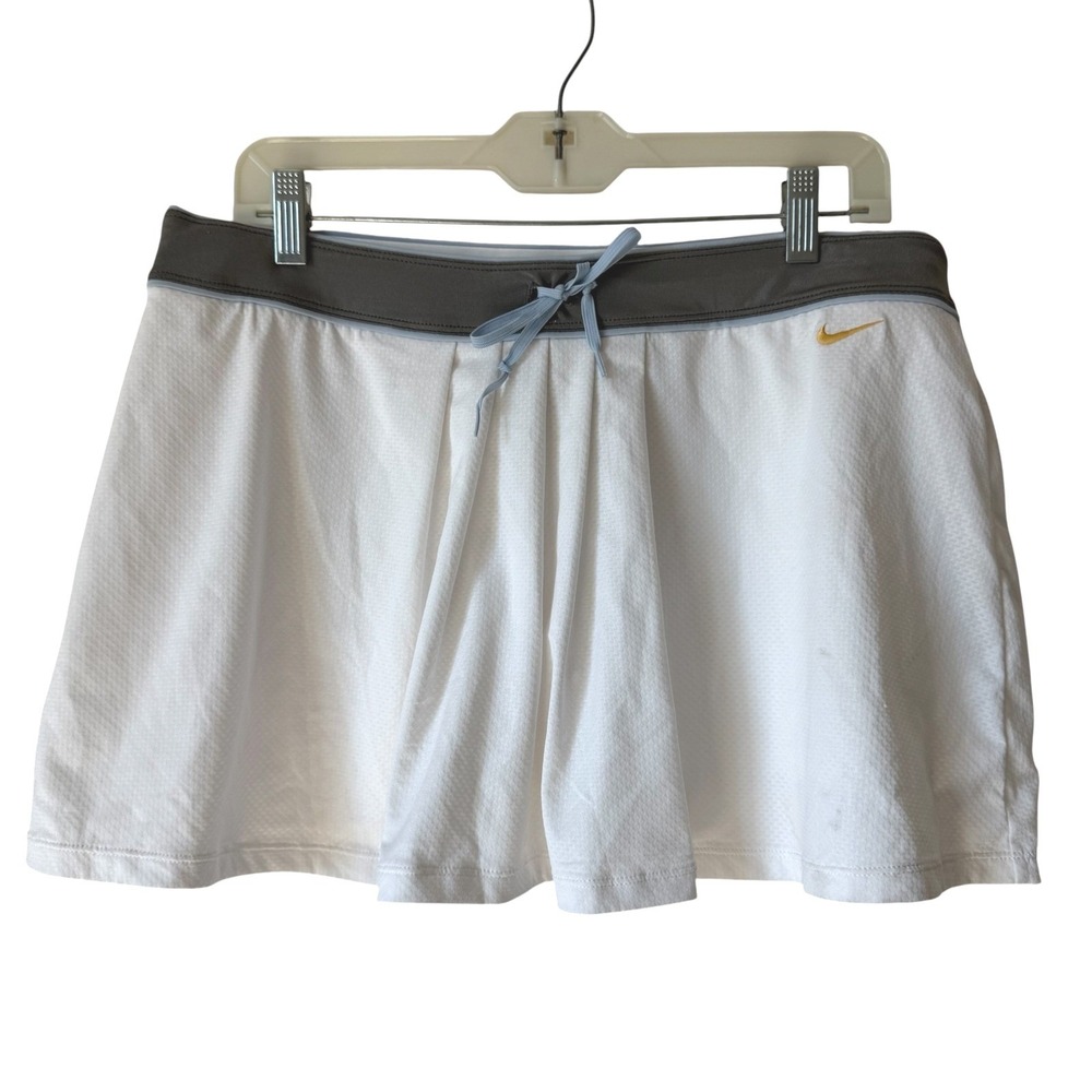 Nike Sphere Dry Womens Tennis Skirt NWT Style 199766 Size Large White